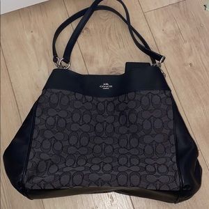 Black coach bag